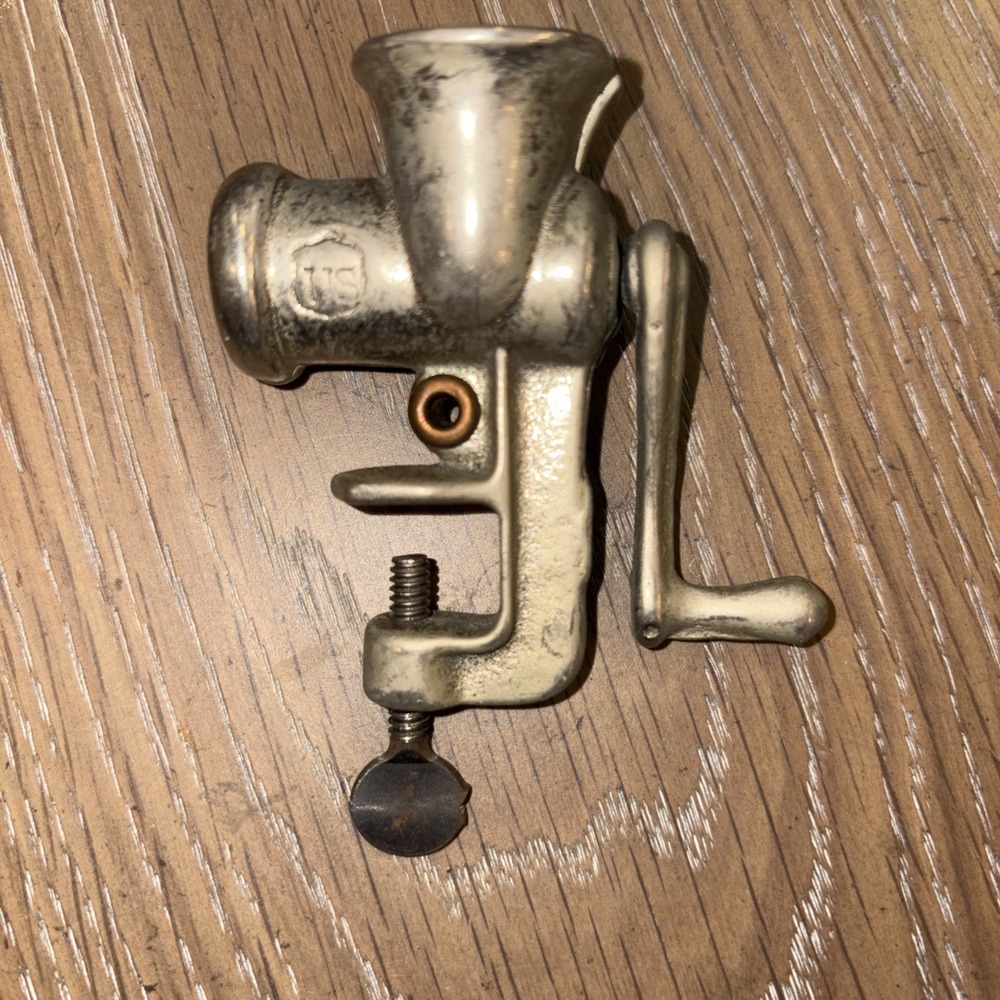 Vintage Mini Meat Grinder Sales Sample-Made in the USA